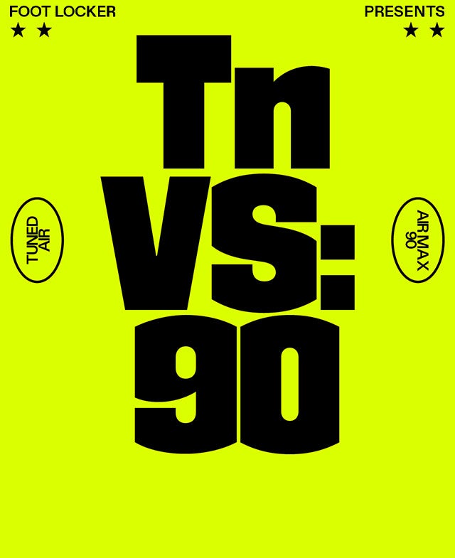 Foot Locker Air Max neon clash TN VS 90