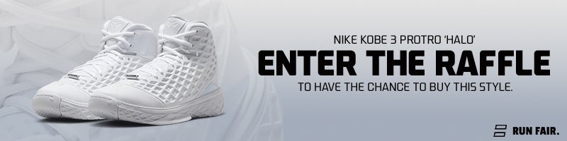 NIKE KOBE 3 PROTRO 'HALO'. ENTER THE RAFFLE.