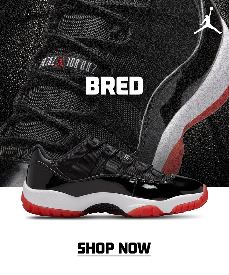 Air Jordan 11 Retro 'Bred'. Shop Now.