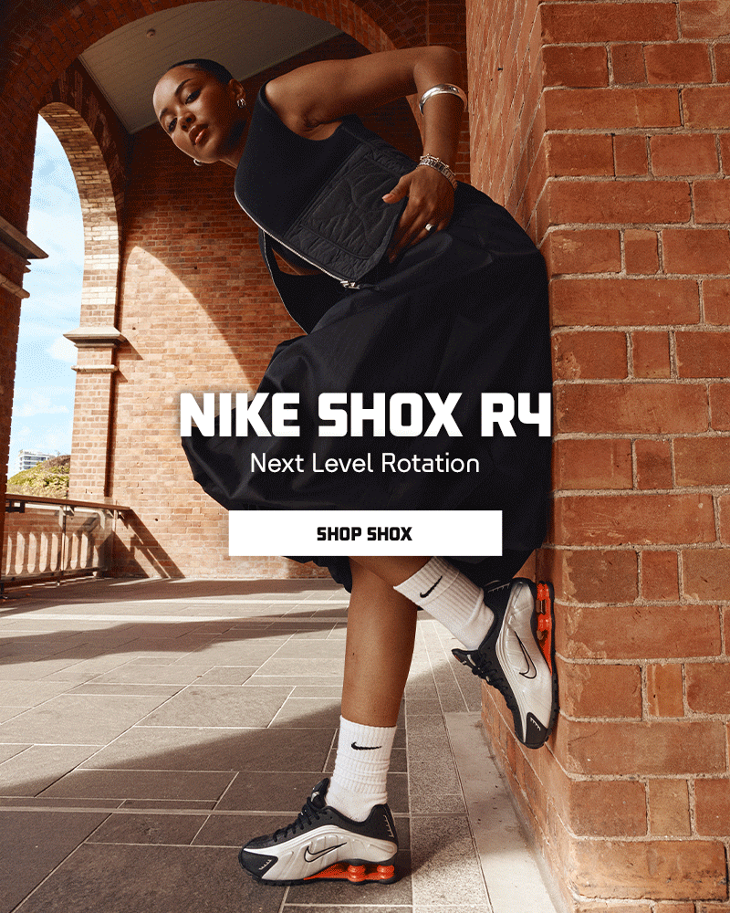 Nike Shox R4. Next Level Rotation Shop Now