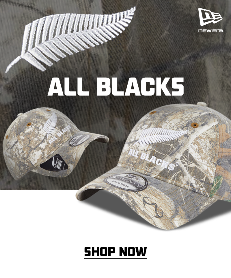 New Era All Blacks Caps. Shop Now.