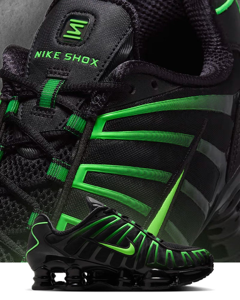 NIKE SHOX GREEN STRIKE