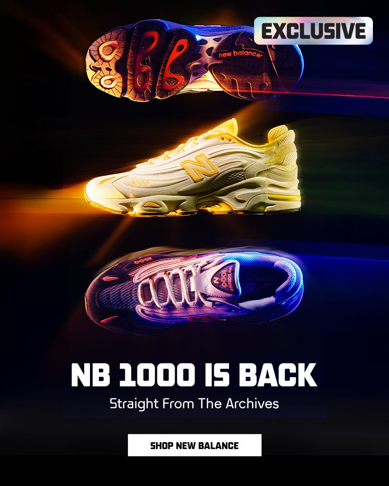 NB 1000 IS BACK. Straight From The Archives. SHOP NEW BALANCE