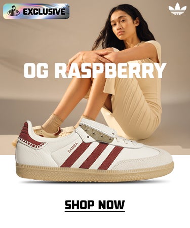 OG Raspberry. adidas Samba. Shop Now.