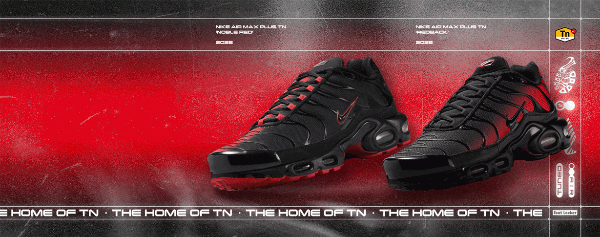 The Redback brings venom. The Noble Red brings fire. These Nike Tuned colourways flip the script with mirrored palettes and unmatched street energy.