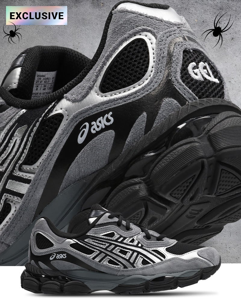 A hybrid of retro and modern, the ASICS GEL-NYC is a must-have addition to your collection.