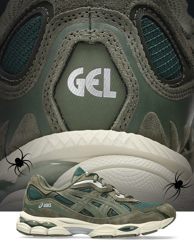 A hybrid of retro and modern, the ASICS GEL-NYC is a must-have addition to your collection.