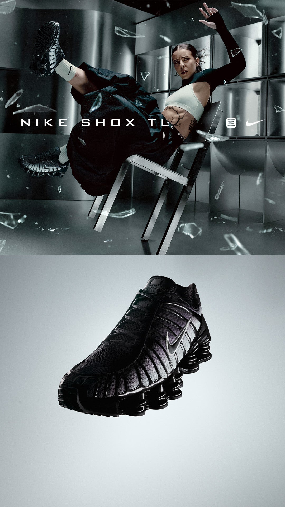 Shox TL doesn't need your approval. It's here to take over. To be boldly unapologetic. Not here to be liked.