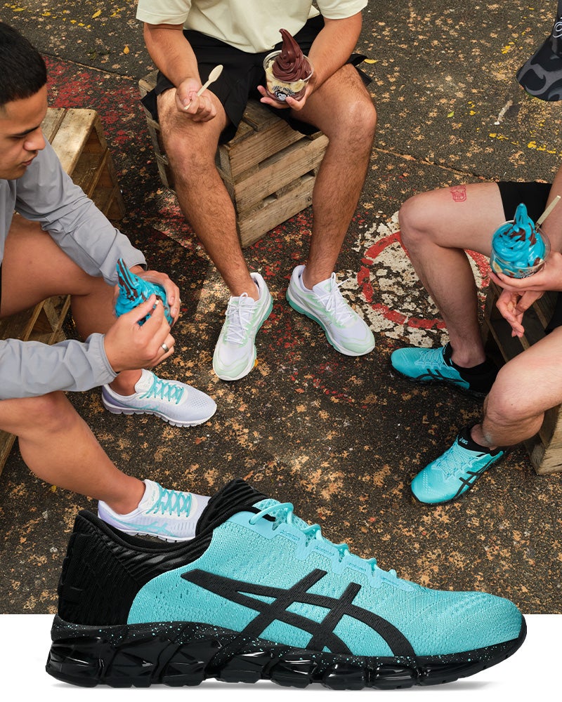 The ASICS GEL-QUANTUM 360 “Açai Pack”. Inspired by the vibrant streets of Western Sydney and the crave-worthy culture of açai. Three bold colourways. One fresh story.