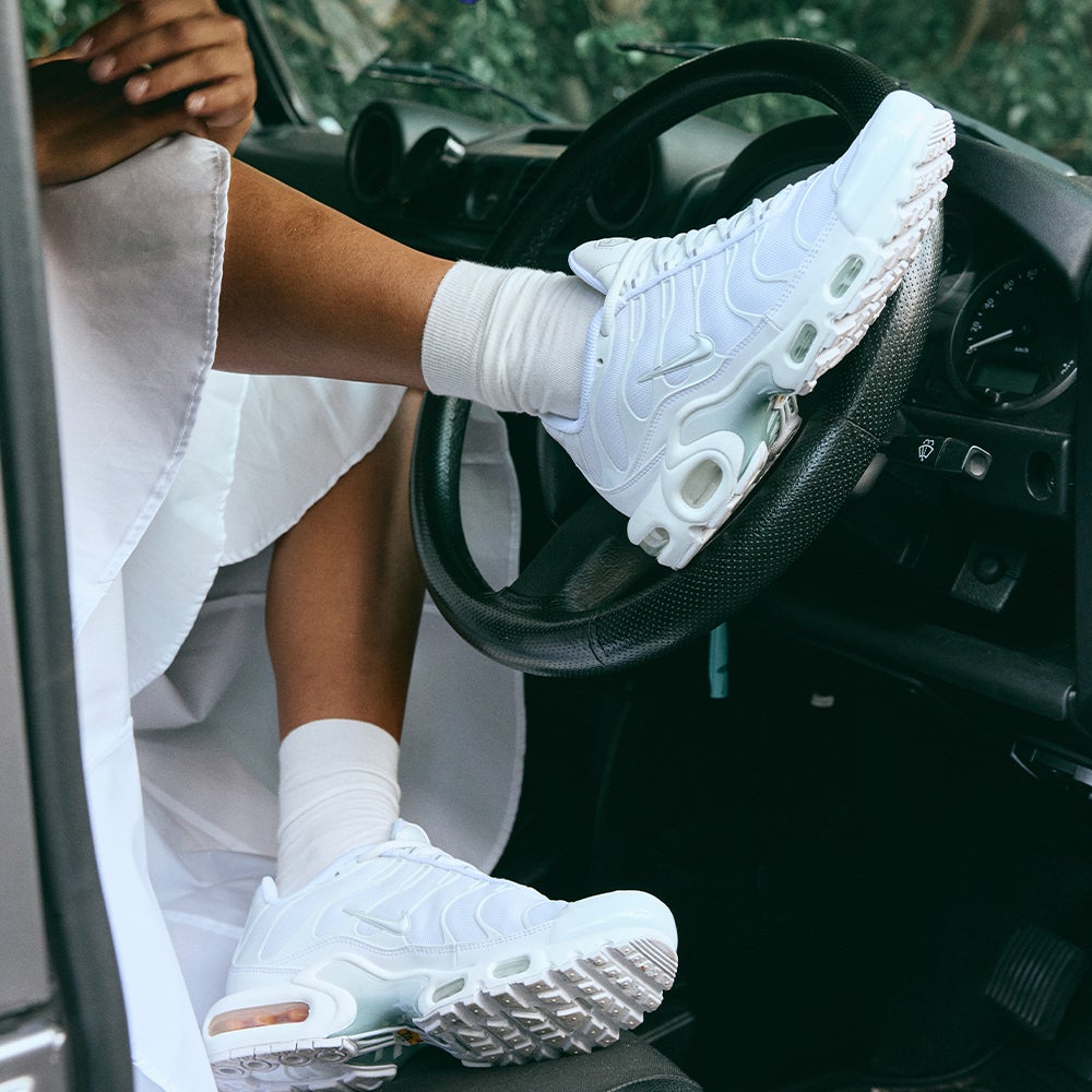 Triple White Sneakers