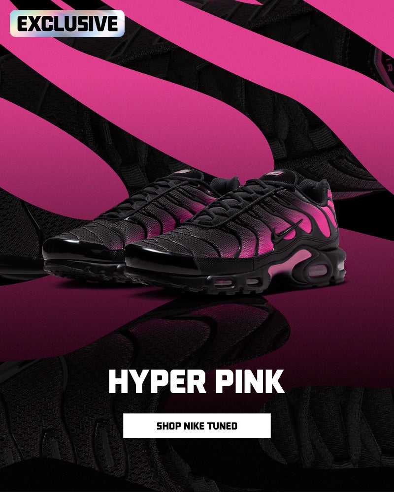 Hyper pink. Shop Nike Tuned.