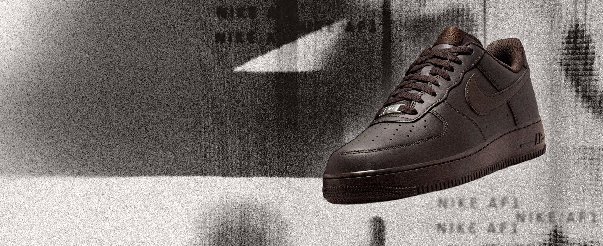 ROTATION UPGRADE. Brown is the vibe. The AF1 keeps it fresh and on-trend.