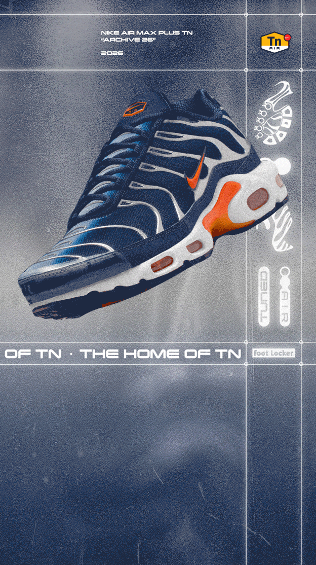 ARCHIVE HEAT ONLY. The TN1 Archive ’26 returns with classic attitude.. SHOP NIKE TUNED