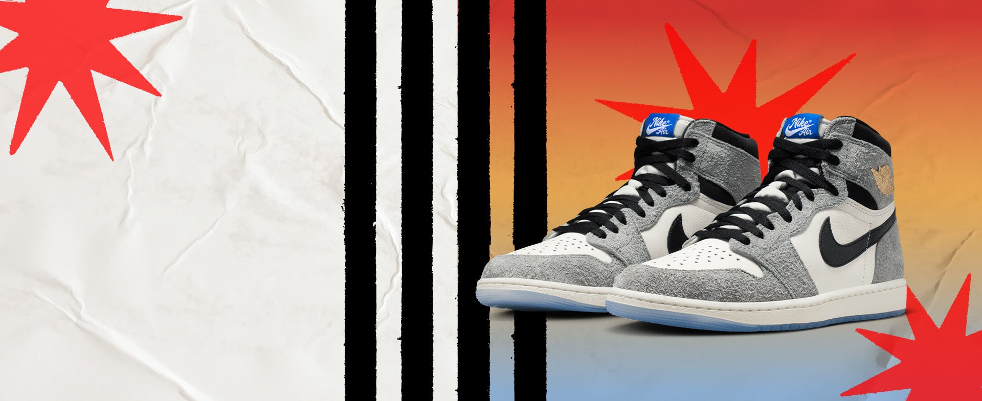 AJ1 COOL GREY  OG vibes only. The AJ1 ‘Cool Grey’ is live.  SHOP JORDAN RETRO