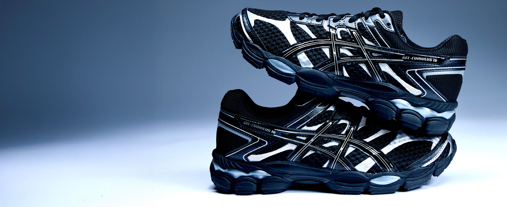 DARK MODE CUSHION  Built for late runs, loud fits, and seriously soft cushioning.  SHOP ASICS