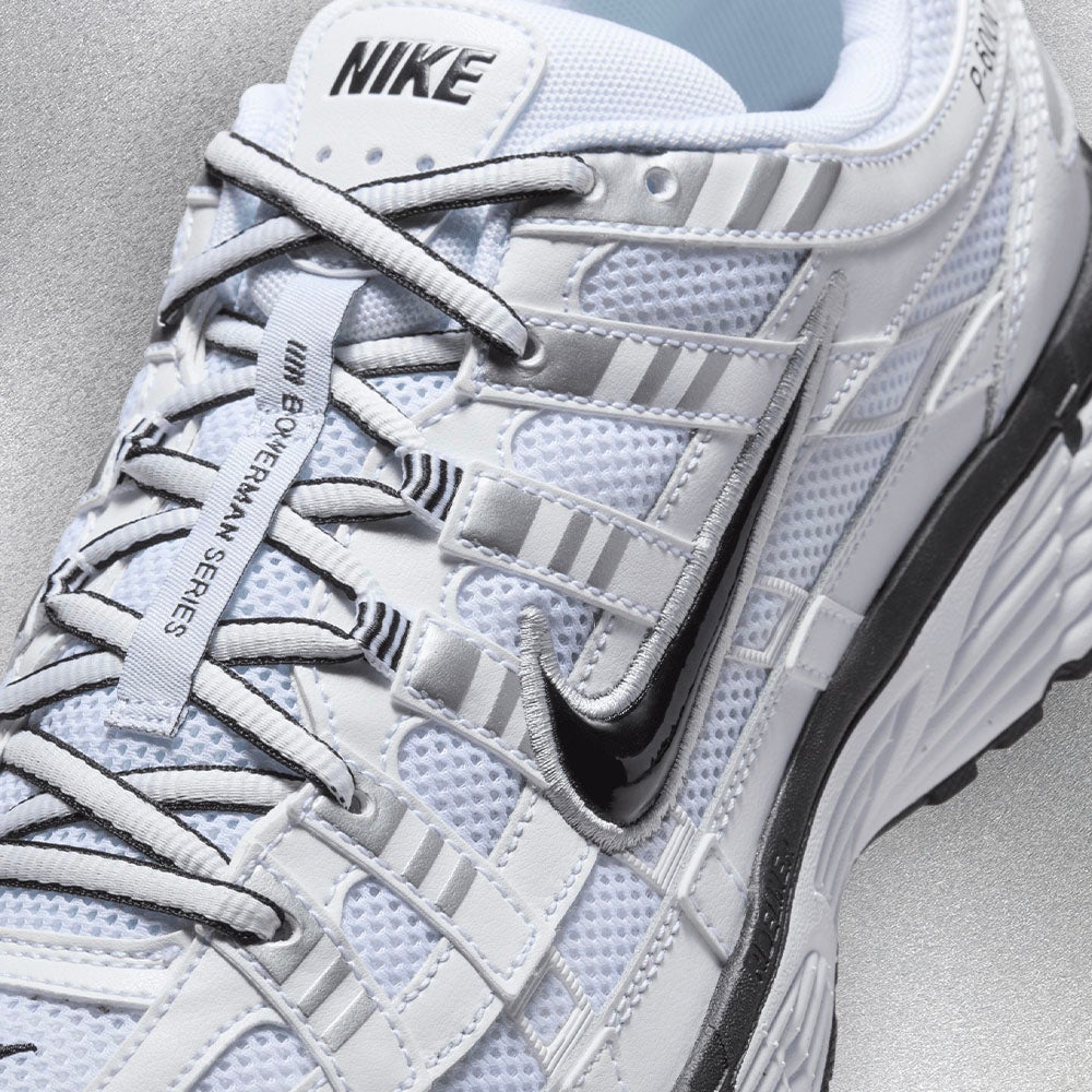 PLATINUM HEAT Nike P-6000 'Platinum Tint' turns up track style on the street. SHOP THIS STYLE