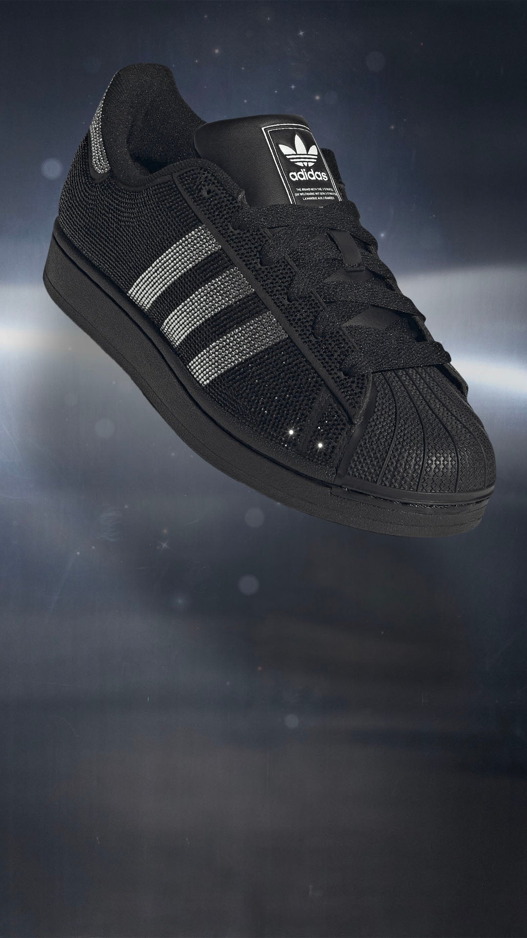 SUPERSTAR STYLE adidas classic lines meet luxe crystal finish accents. SHOP SUPERSTARS