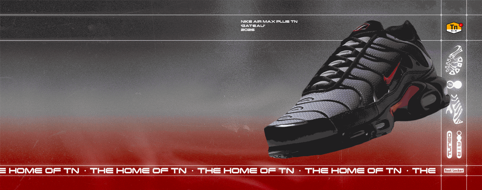 TN 1 ICON STATUS Refined black, maroon and grey with Tuned comfort. SHOP THE STYLE