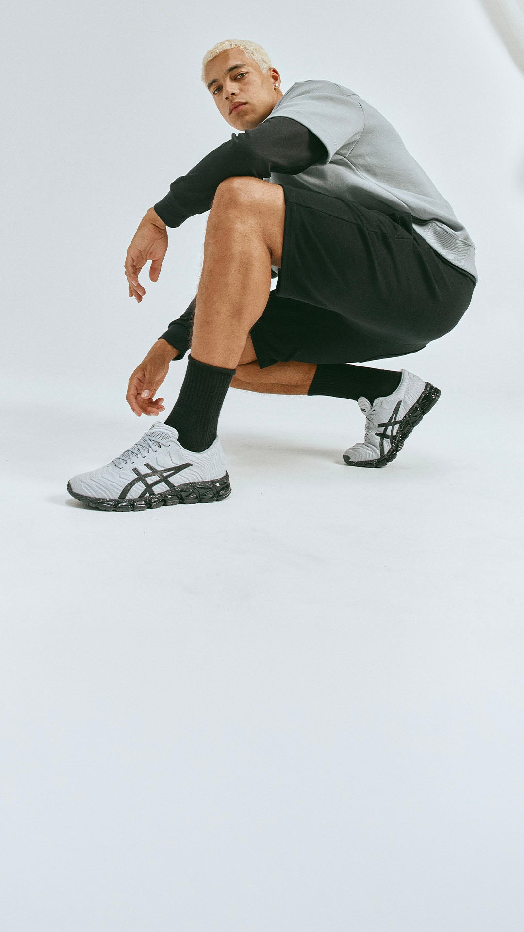 ICONIC GEL 360. Legendary ASICS cushioning reworked for modern street energy and all‑day wear. SHOP THE STYLE
