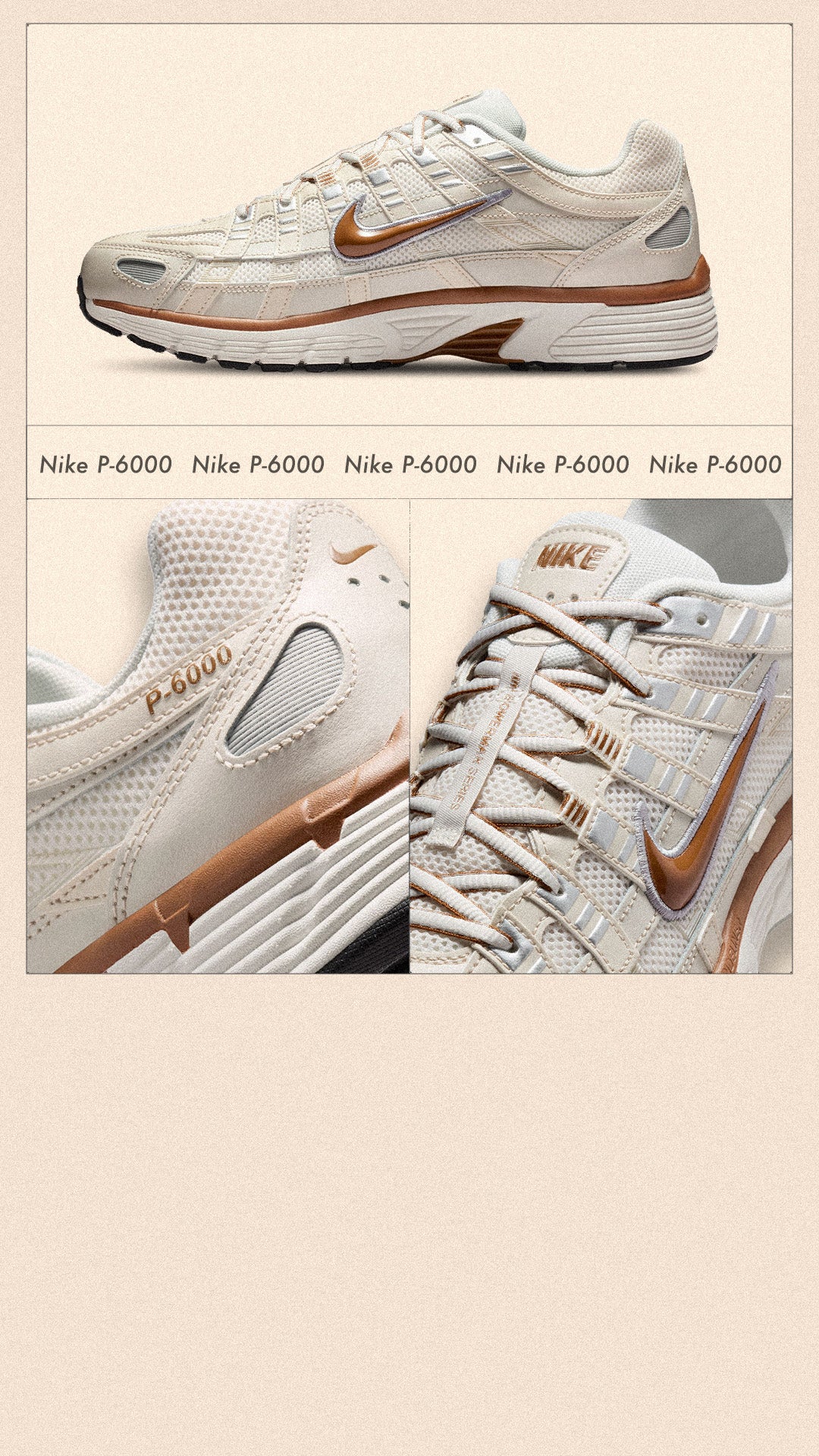 NIKE P-6000. Inspired by early-2000s runners, the P-6000 blends breathable mesh, layered leather and everyday comfort.SHOP NOW