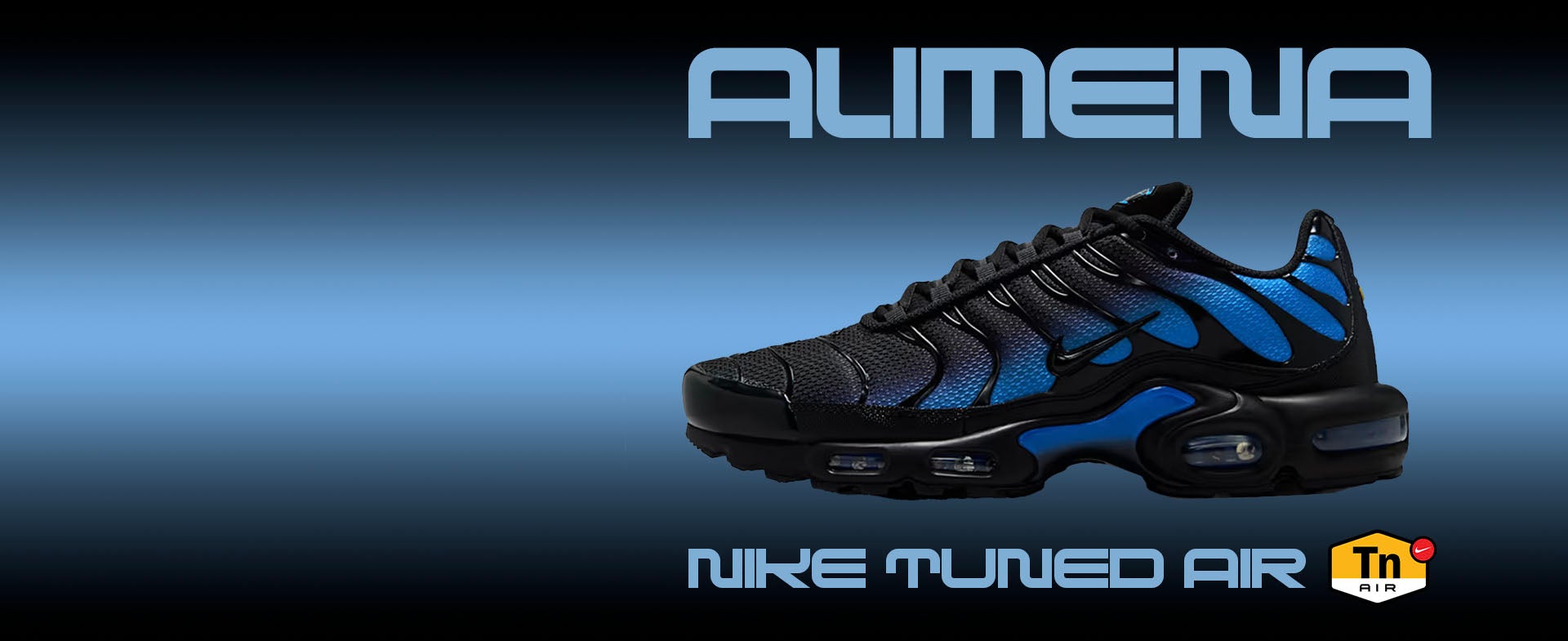 ALIMENA ENERGY Clean blackout look with bold blue accents that pop day to night. SHOP THE STYLES