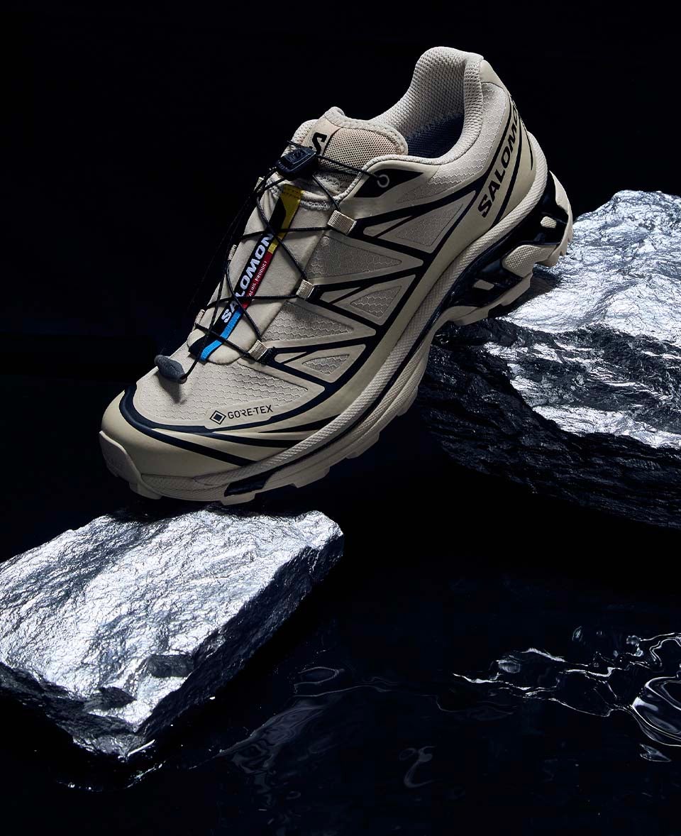 XT-6 TRAIL READY Icons of performance. Lightweight cushioning, grip & all-day comfort. SHOP THE STYLE