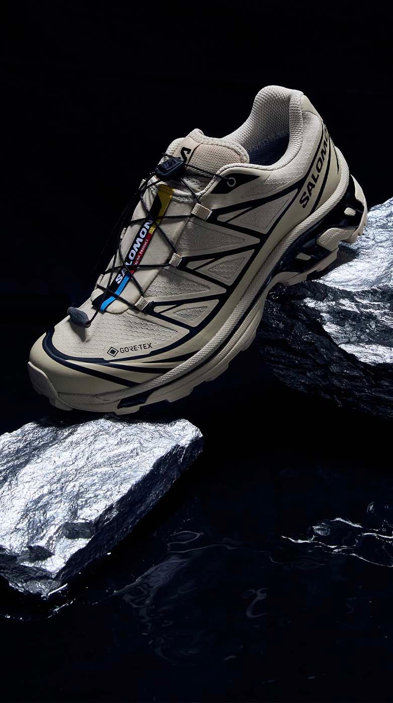 XT-6 TRAIL READY Icons of performance. Lightweight cushioning, grip & all-day comfort. SHOP THE STYLE