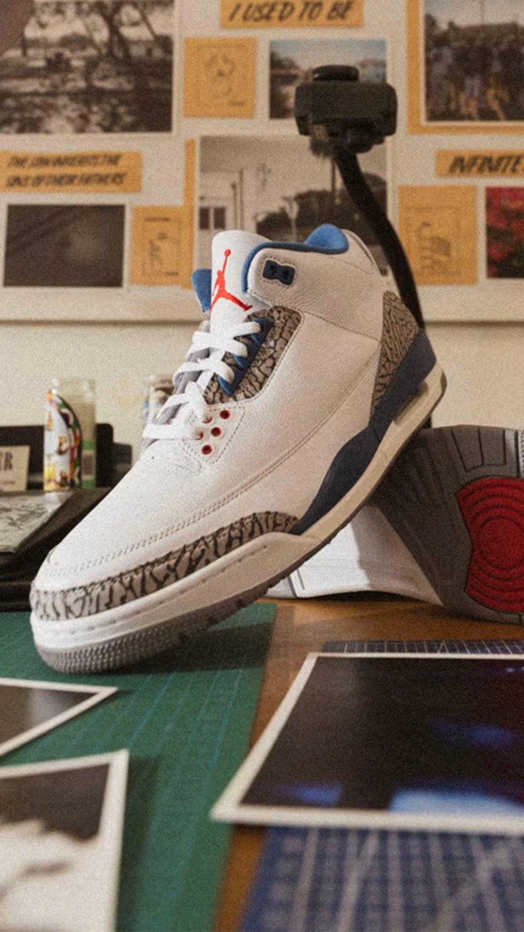 ICONIC IN BLUE. The AJ3 'True Blue' returns for the whole family. Icon status starts here. SHOP THE STYLE