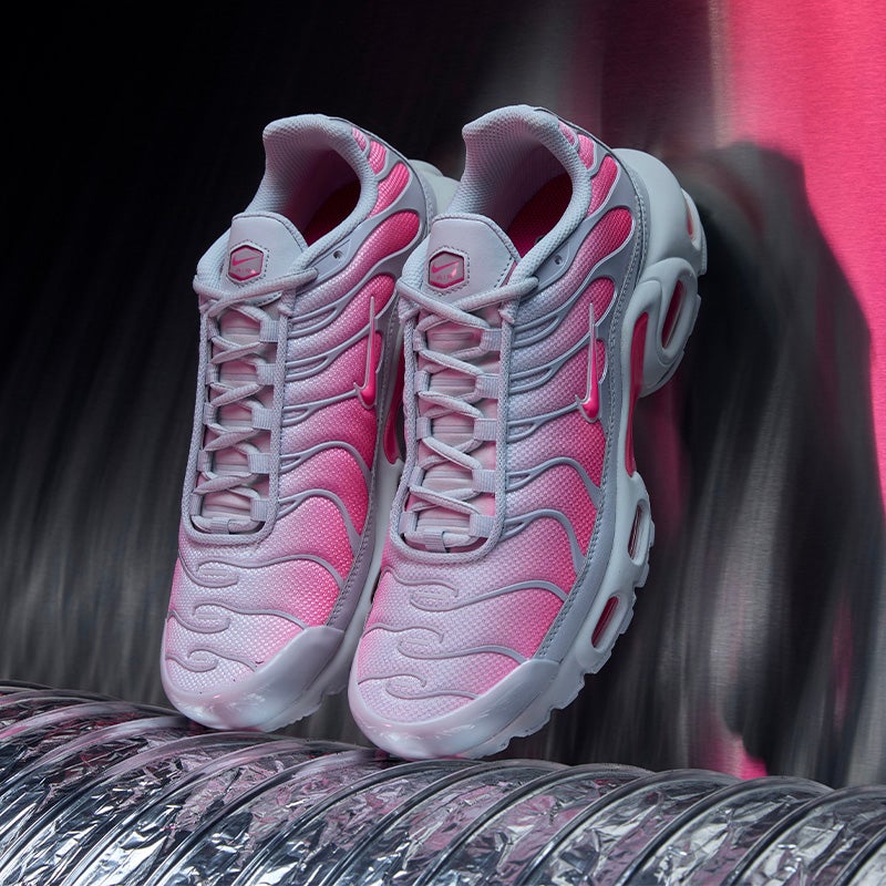 'HYPER PINK' TN Iconic TN style amped up with bold 'Hyper Pink' energy. SHOP THE STYLES