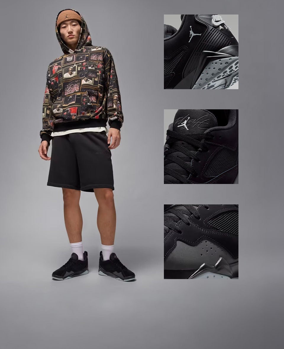 MVP 92 ENERGY Jordan heritage meets modern comfort in an all-black icon. SHOP THE STYLE