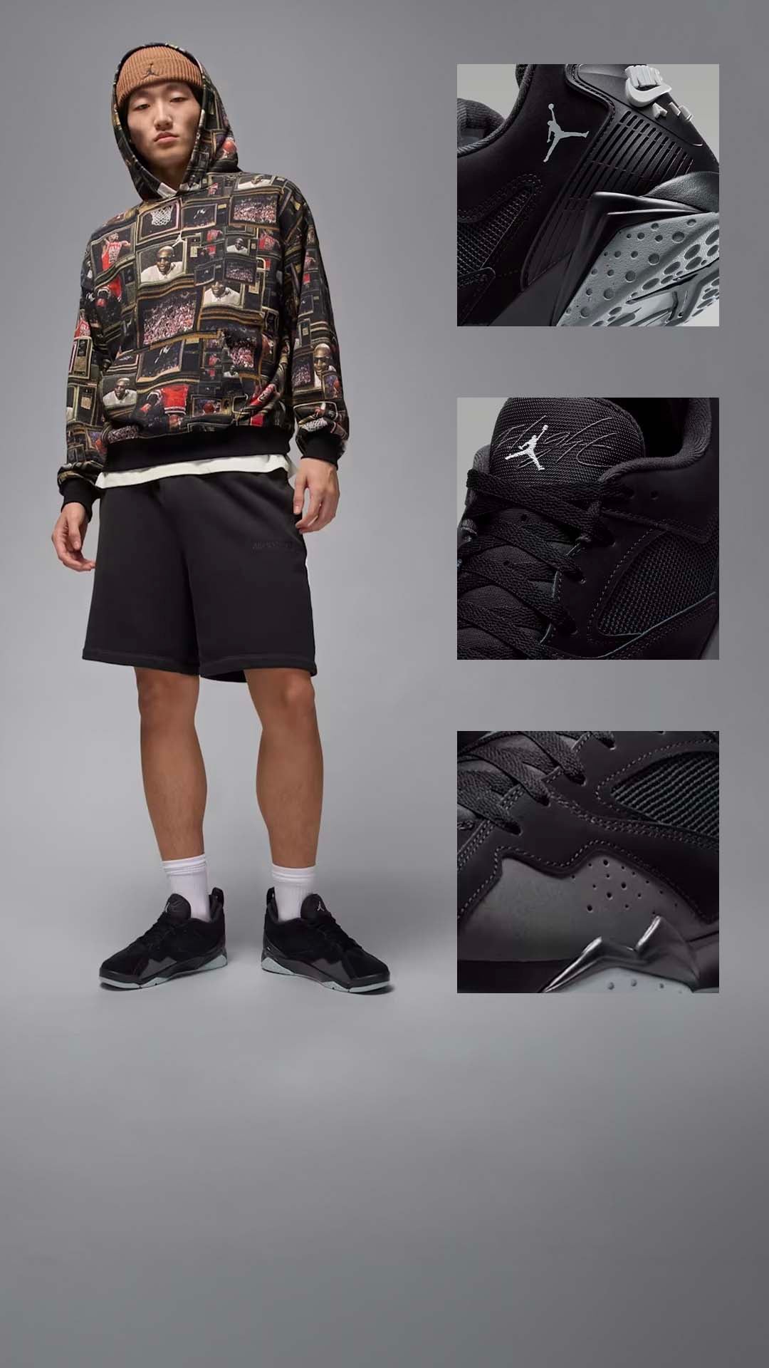 MVP 92 ENERGY Jordan heritage meets modern comfort in an all-black icon. SHOP THE STYLE