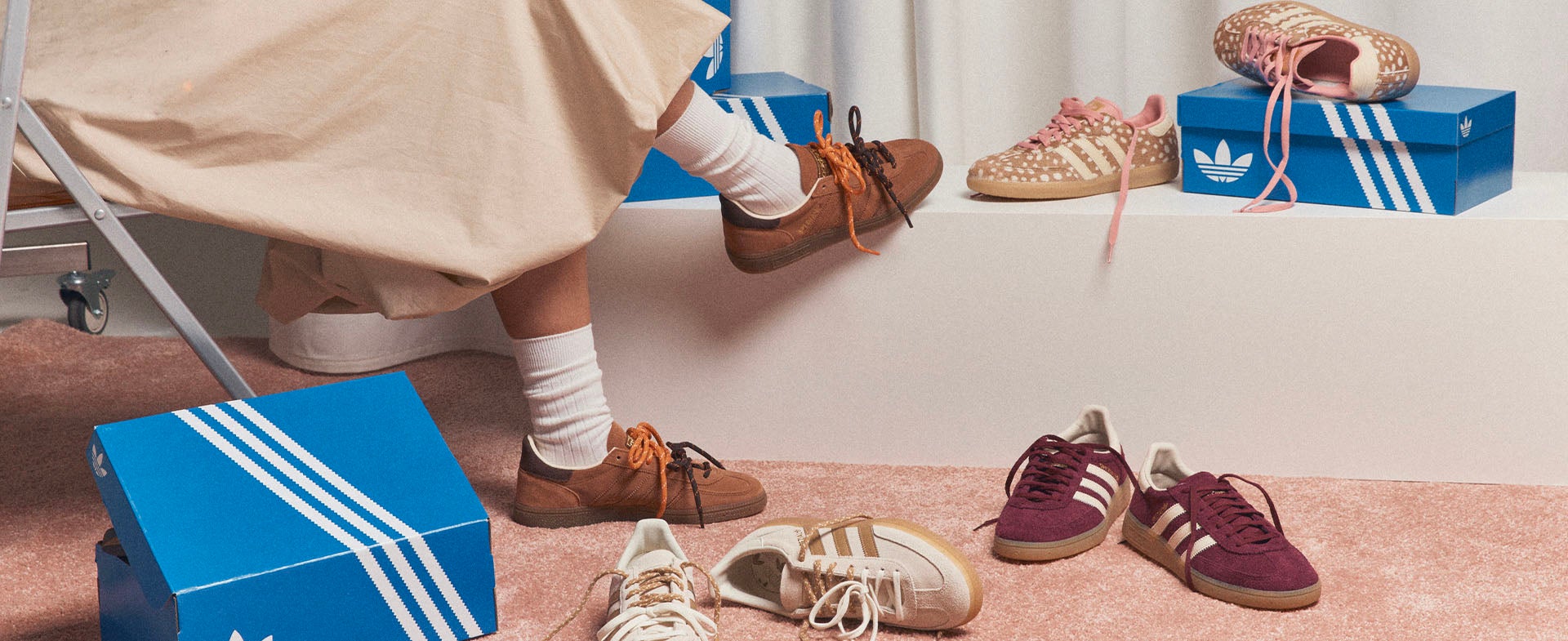 FRESH SEASON. FRESH ADIDAS. Step into spring with fresh Samba and Spezial colourways made for effortless style. SHOP THE STYLES