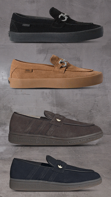 VANS ADIDAS AND NIKE LOAFERS. Your go-to styles for sunny days and laid-back fits. SHOP THE COLLECTION.