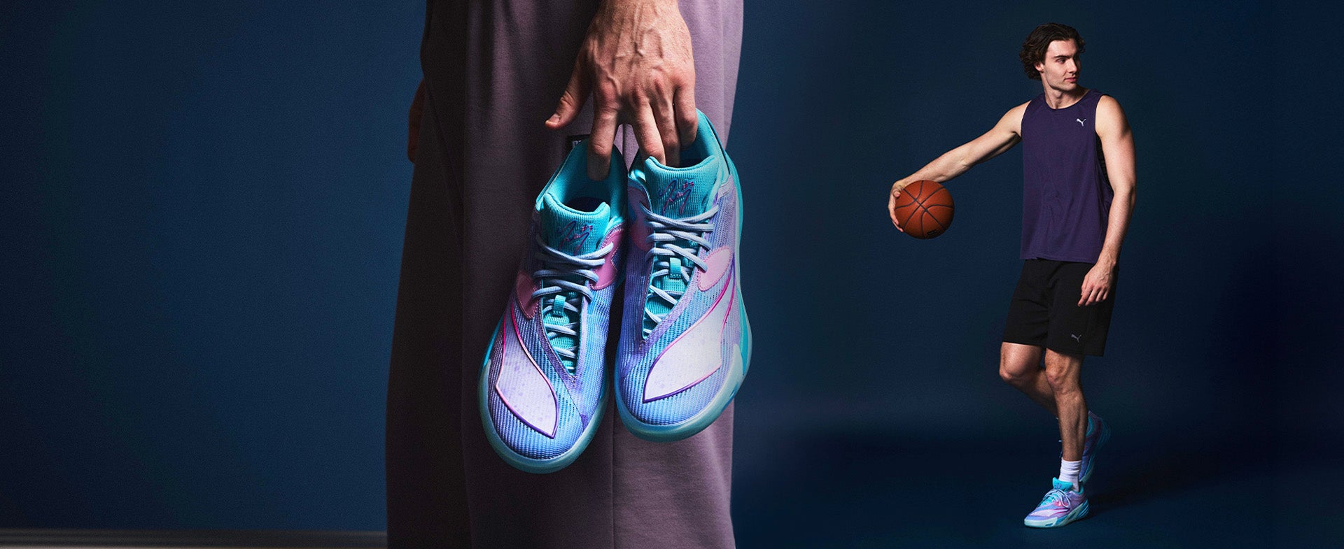 PUMA ALL-PRO NITRO 2. Built to create. Inspired by Josh Giddey's all-court game. SHOP THE STYLE