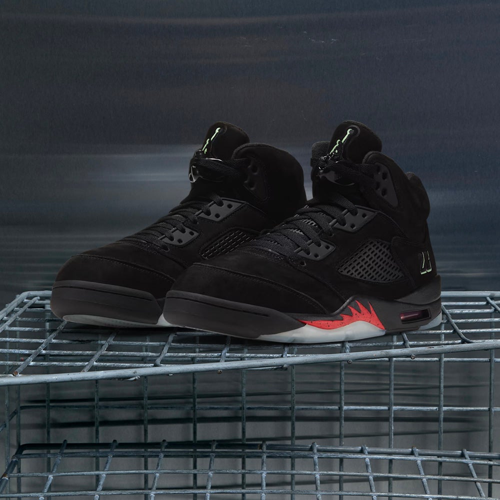 AJ5 'HALLOWEEN'. Step into the shadows with the Jordan Retro 5 ‘Halloween’. SHOP THE STYLE