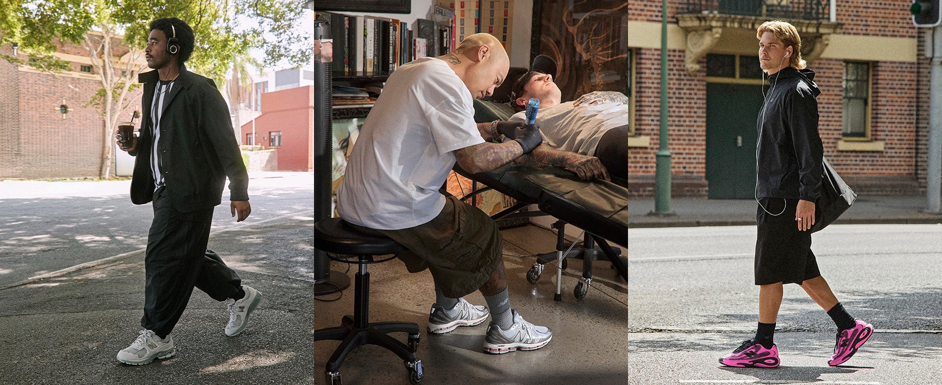 OWN THE CITY Make your move in standout New Balance styles built for the streets. SHOP THE COLLECTION