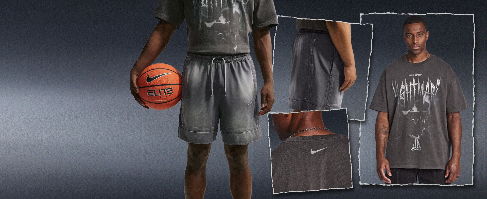 JA AFTER DARK Turn up your rotation with the Ja Nightmare Tee and Pro Basketball Shorts. SHOP THE COLLECTION