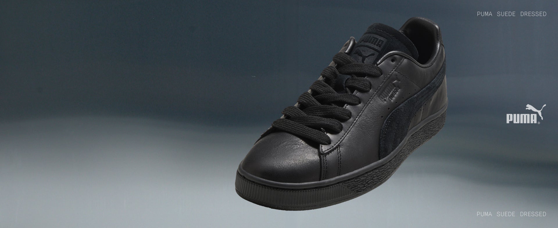 PUMA SUEDE. A streetwear legend gets dressed up. The PUMA Suede Dressed puts a polished spin on an icon.  SHOP THE COLLECTION