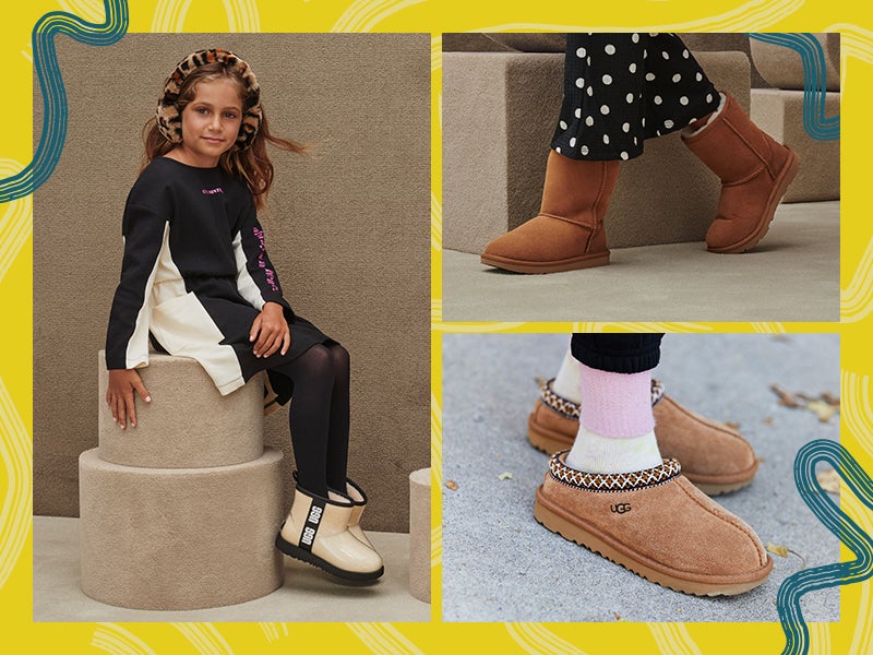 Our library of kids’ styles from UGG are the coziest ever assembled!