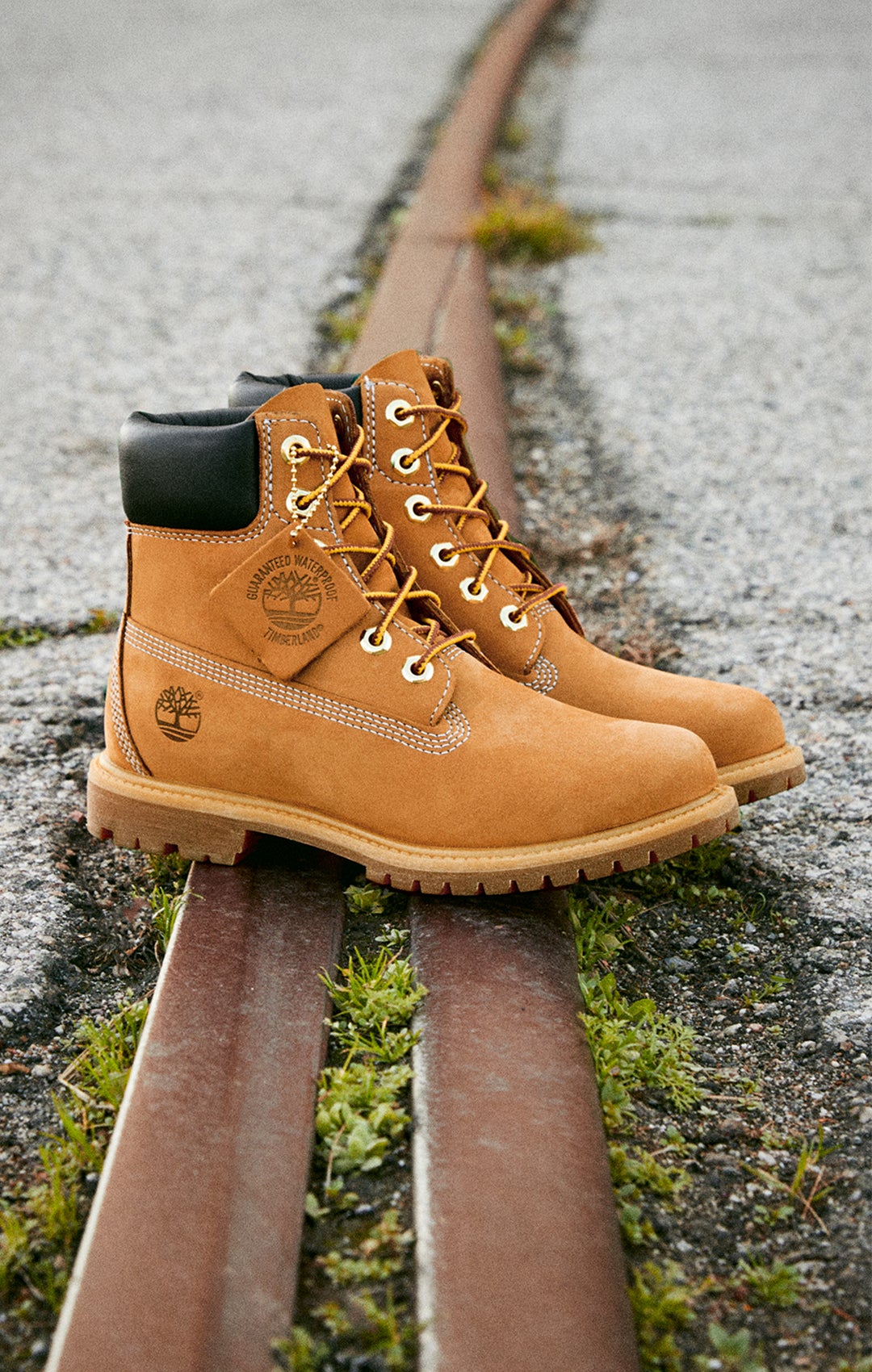 Timberland on feet