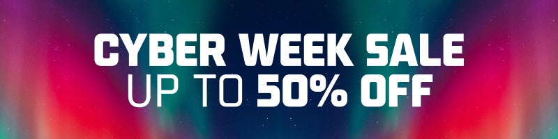 Cyber Monday Sale:  UP TO 50% OFF