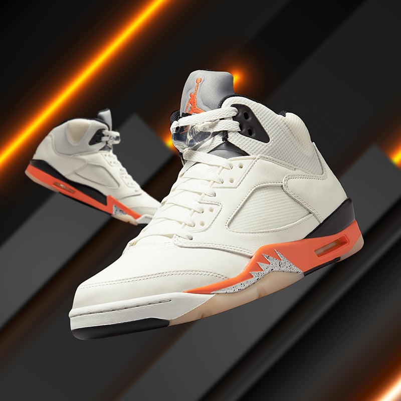 Rock seasonal vibes with fall hues in this new orange-accented Retro 5.