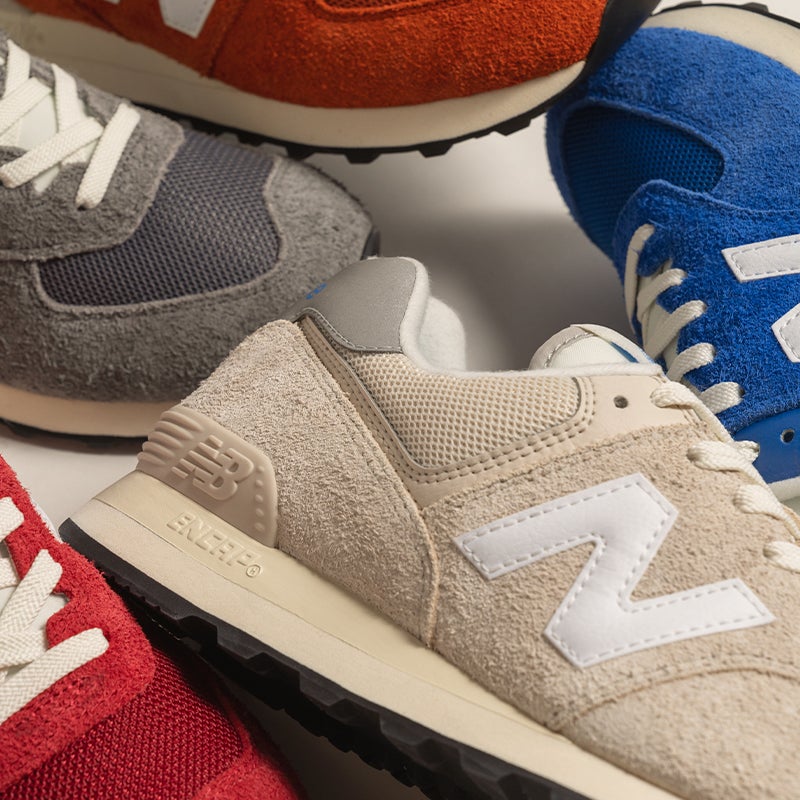 New Balance’s classic silhouette is the definitive sneaker of vintage heat!
