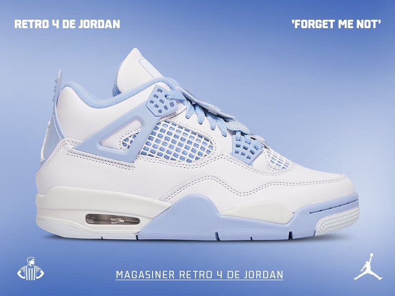MAGASINER RETRO 4 DE JORDAN 'FORGET ME NOT'