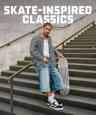 SHOP SKATE-INSPIRED CLASSICS