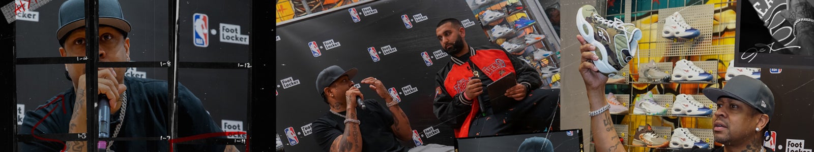 NBA MEET GREET WITH ALLEN IVERSON Foot Locker France