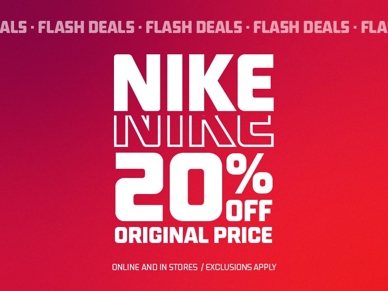 Nike 9 percent off hot sale