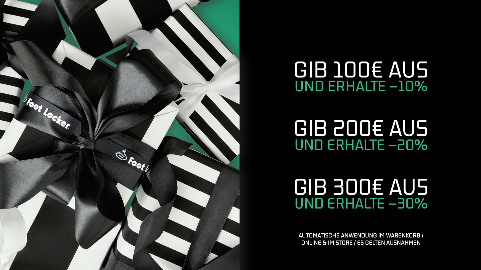 MEHR AUSGEBEN, MEHR SPAREN