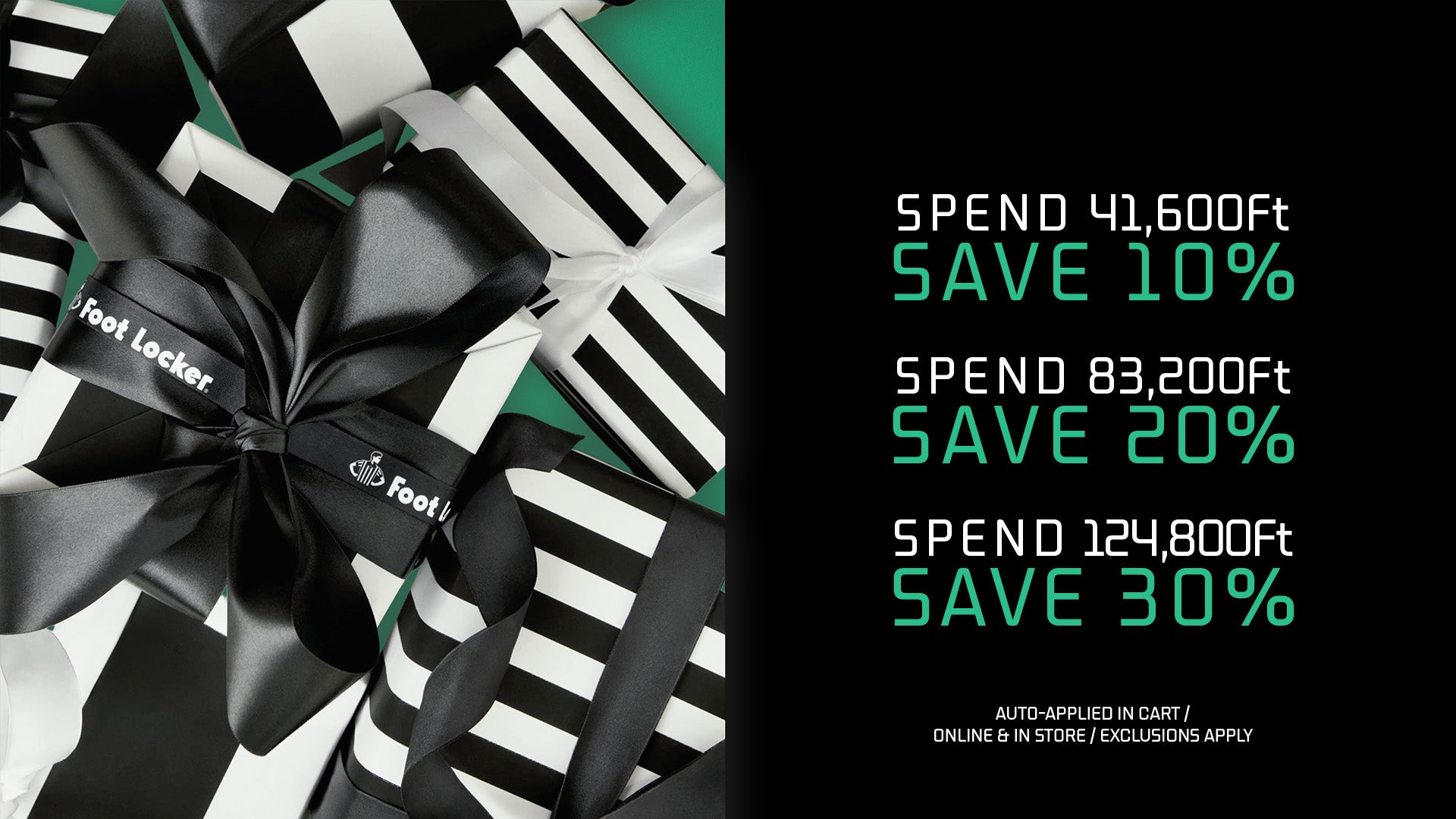 SPEND MORE, SAVE MORE.