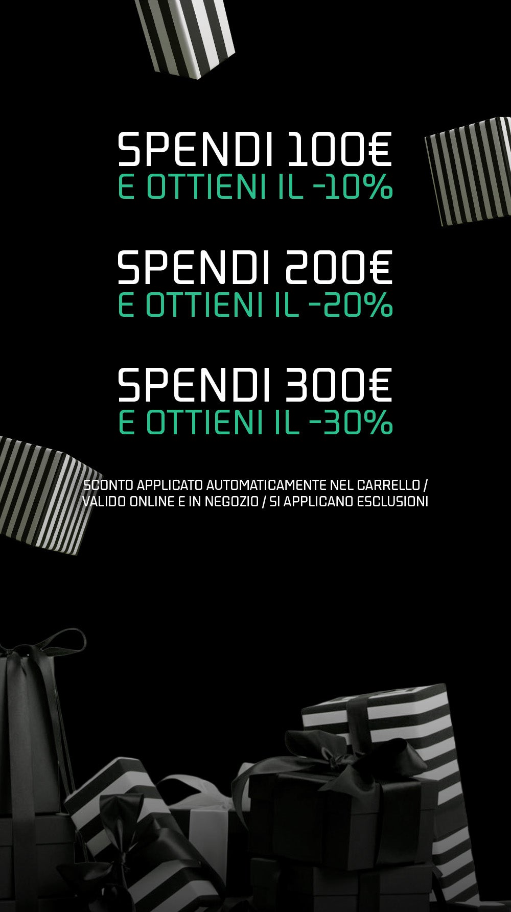 PIÙ SPENDI, PIÙ RISPARMI.